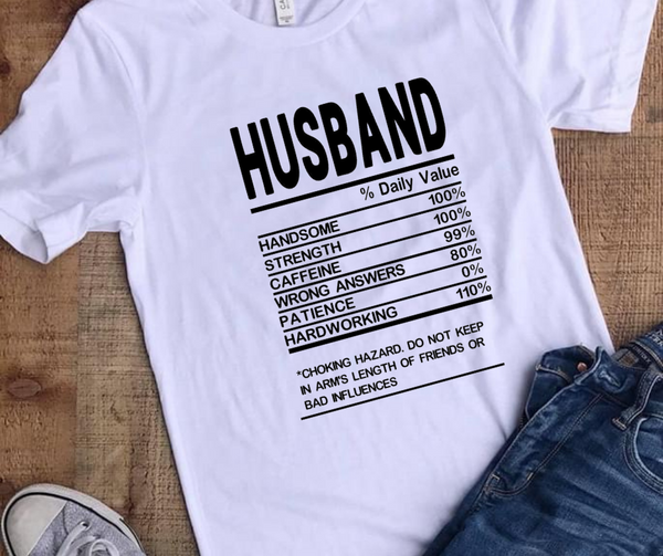 Husband Facts | Sparkle & Shine Designs